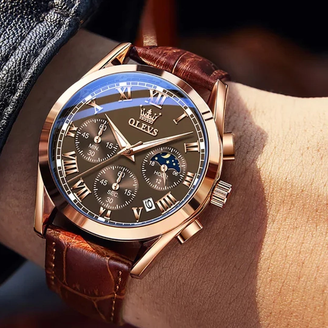 Belmonte Heritage Multifunction Watch editorial product image