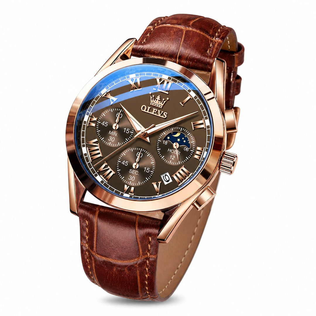 Belmonte Heritage Multifunction Watch on a white background